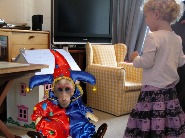 Creation of Monkeying around: Step 4